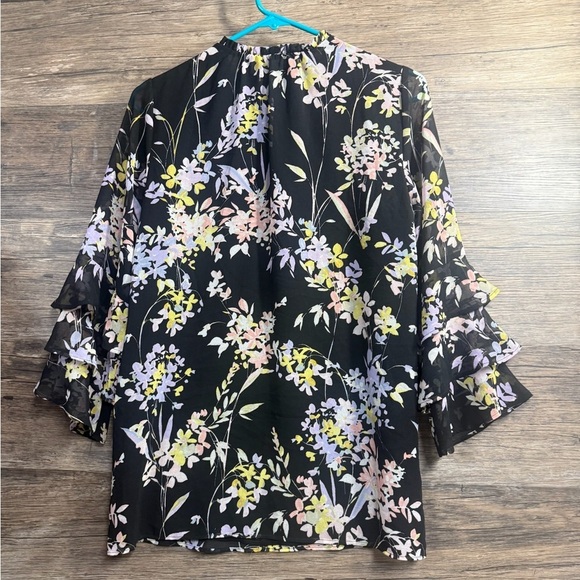 Calvin Klein Multicolor Floral Blouse - Picture 6 of 6